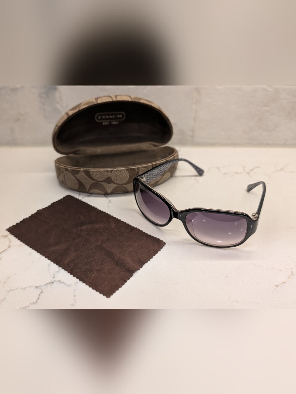 Coach Posey S467 Sunglasses - GUC - Tortoise